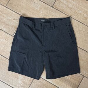 Old Navy Charcoal Men's Flat Front Shorts / D3